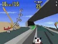 une photo d'Ã©cran de Virtua Racing sur Sega Megadrive